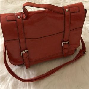 MOSSIMO Coral/Silver Hardware Bag
